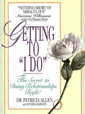 cover image of Getting to 'I Do'